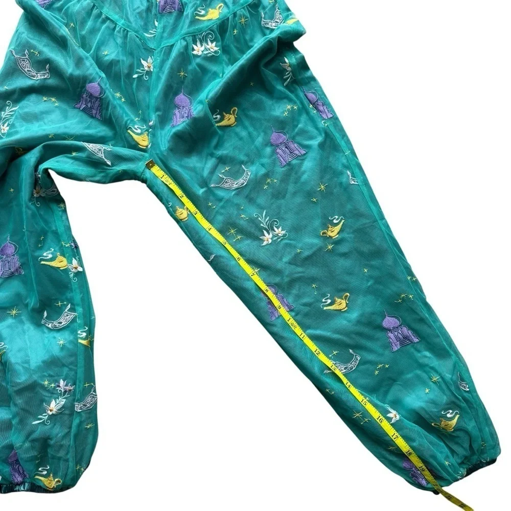 Disney Hanna Andersson Girl Princess JasmineBirthday Party Pants sz L 8 9 10 12